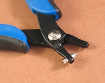 Small Hole Puncher, 1.25mm Metal Punching Pliers, Sheet Metal Hole Punch, Bead Original Brand, Plier, Jewelry Making Tools