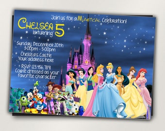 disney invitation