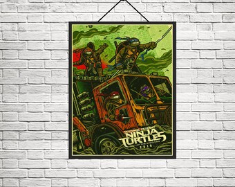 Teenage Mutant Ninja Turtles Out of the Shadows Poster