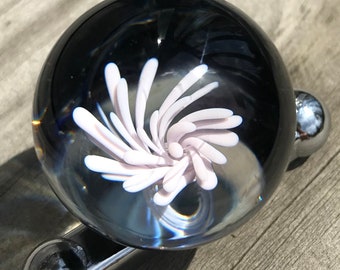 glass marble/ glass orb/ boro marble/ borosilicate/ collectible marble/ handmade glass marble