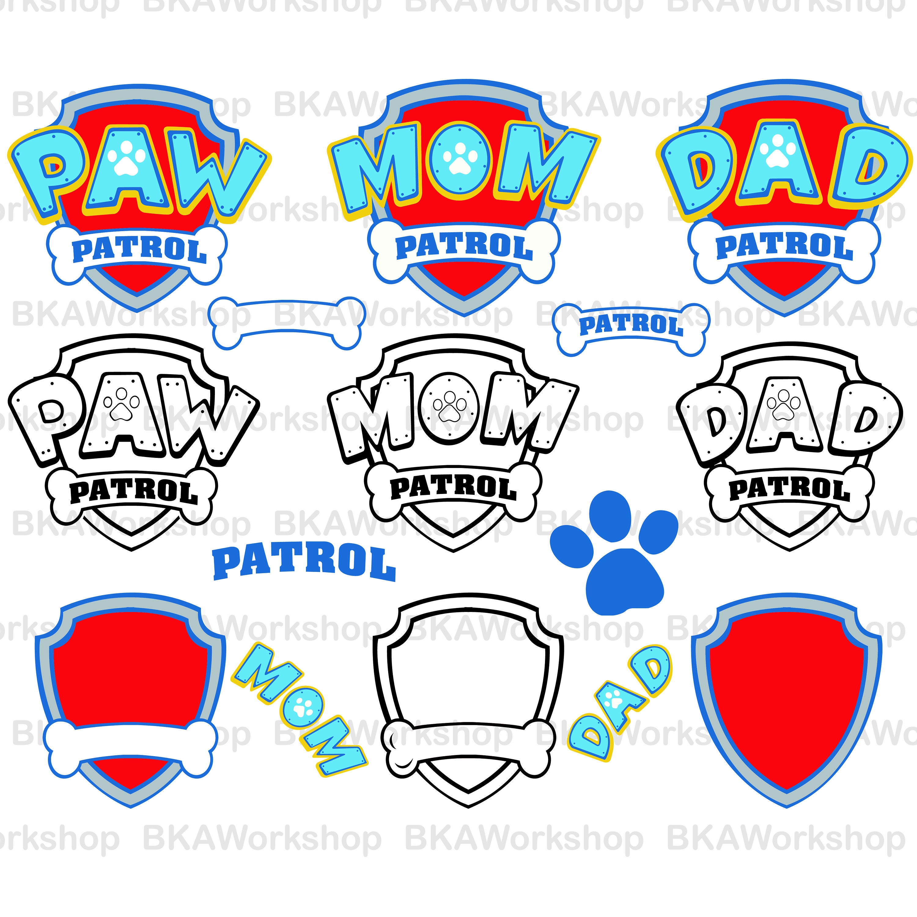 Download Paw Patrol svg Paw Patrol Shield svg Paw Patrol Shield