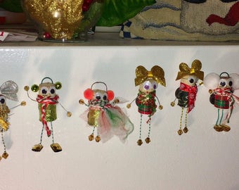 Santa's Little Helper Fridge Magnets