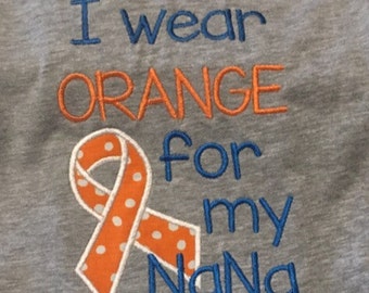 Awareness Ribbon Embroidery