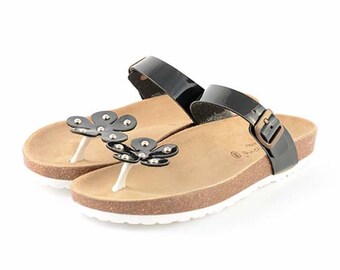 Women's Summer slippers solid color 100% Made in Italy