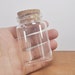 1pcs large Glass Bottle pendant craft,Glass Bottles with Corks,Clear glass Vials,Jars with Cork supply,glass vile charm finding --70x47mm
