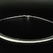 8mm Omega // Wide Silver Omega Necklace // 925 Sterling Silver // 8mm Gage // Lobster Clasp // Sterling Omega // 8mm Wide Omega