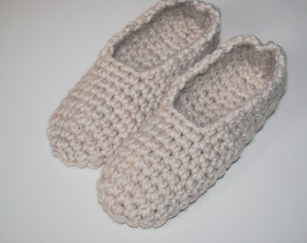 Ready to ship! Alpaka chunky slippers, Chunky knit slippers, Crochet slippers, women slippers, House slippers