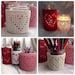 Heart Shape Jar Candle Cover - Crochet PDF Pattern