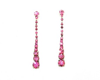 Crystal Pink Earrings