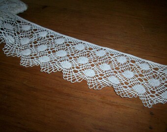 hand done lace antique lace