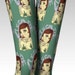 Legalize Tattooed Mary Jane Art Quality Digital Printed Leggings