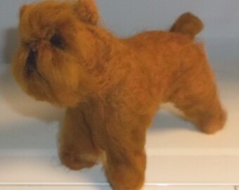 Needle Felted Brussels Griffon