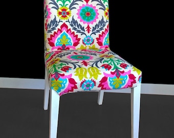 Colorful Flower IKEA HENRIKSDAL Chair Cover