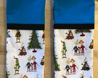 Pillowcase Pair - Dr. Suess Christmas