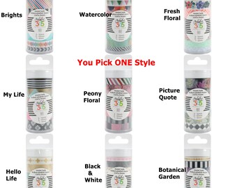 You pick - Happy Planner Washi Tape 7/Pkg Create 365 MAMBI