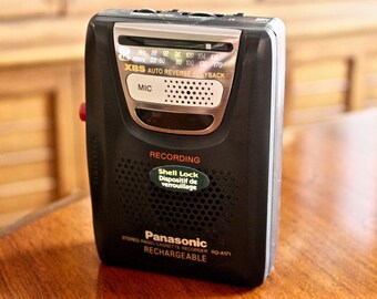 Panasonic Stereo Radio Cassette Recorder Walkman ~ w/ Original Manual ~ RQ A171