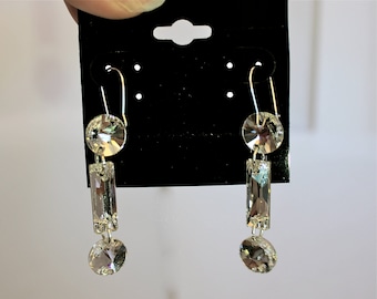 Swarovski Drop Ballroom Earrings