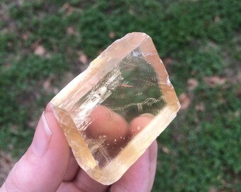 Yellow Optical Calcite (42g)