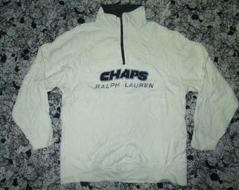 sweatshirt CHAP ralfh Lauren halfzipper