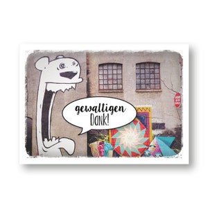 Lustige dankeskarte Etsy