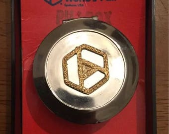 1974 Worlds Fair Expo Pill Box ~ Stash Box ~ Souvenir Collectible ~ Spokane ~ Vintage
