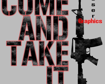 Come and take it Full Color T-Shirt