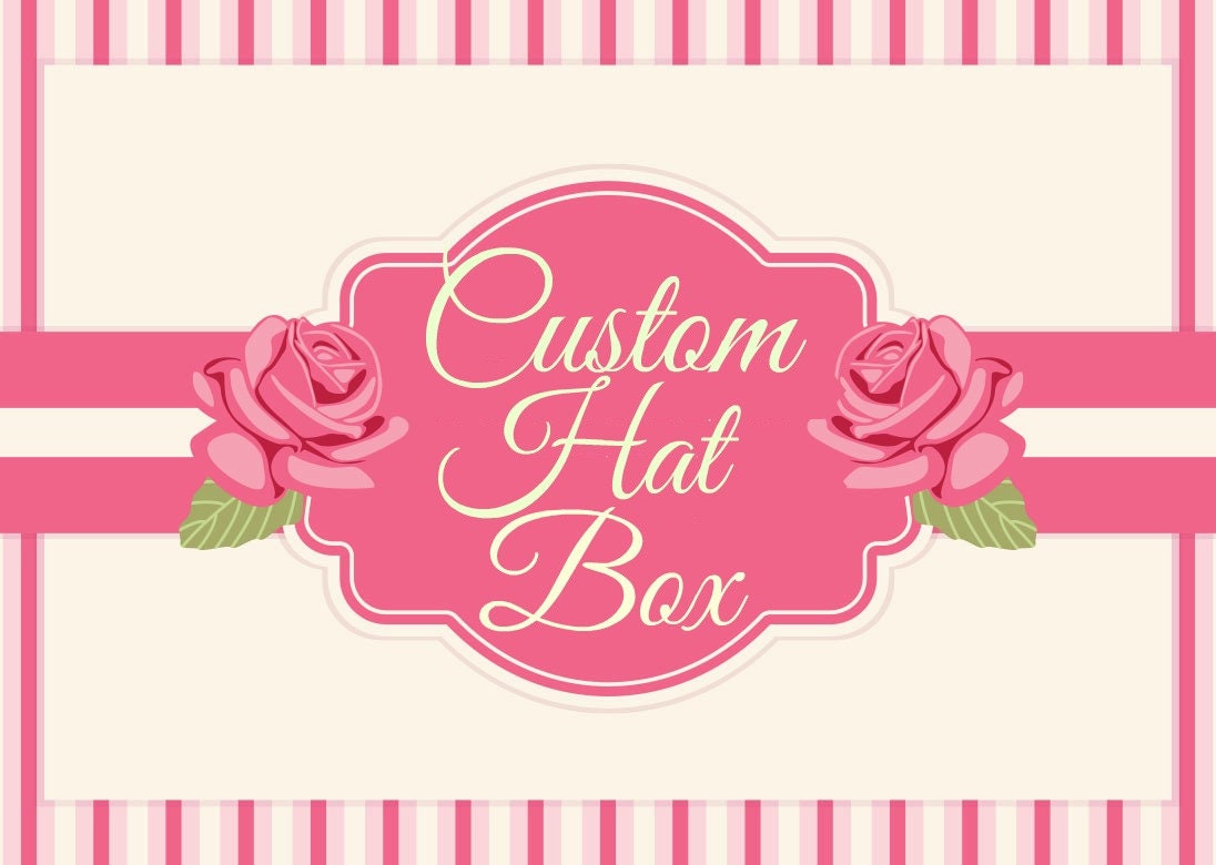 Custom Hat Box Extra Large Hat Box Large Hat Box Mini Hat