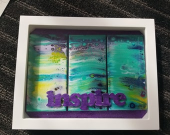 Inspire Shadow Box - One-of-a-kind