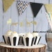 Gold Safari Cupcake Toppers Baby Shower/1st First Birthday Party Elephant Giraffe Lion Tiger Monkey Safari Dessert Decorations Gold Glitter