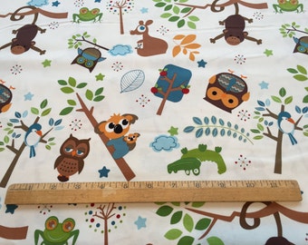 Riley Blake Designs ~ Hoot toss quilt cotton