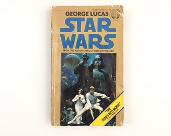 Vintage 1977 George Lucas Star Wars From The Adventures Of Luke Skywalker Paperback Book