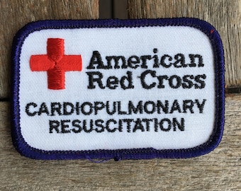 American Red Cross Cardiopulmonary Resuscitation (CPR) Patch