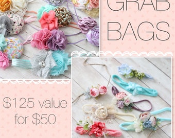Grab Bag Sale - blind bag discounted array of headbands