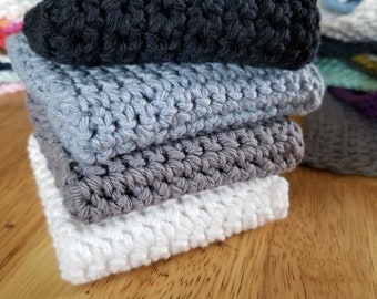 Crochet dish cloth, wash cloth, reusable, eco friendly, 100%us cotton, cotton dish rag