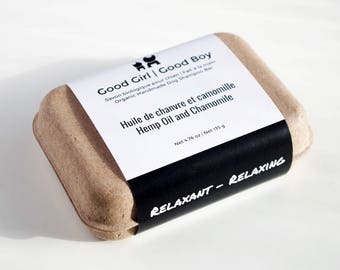 Organic Dog Soap - Hemp Oil and Chamomile