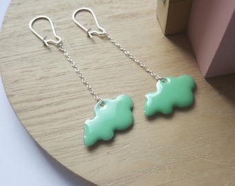 Cloud earrings