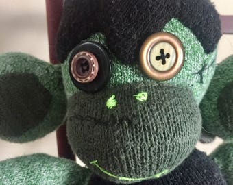Sock Monkey Frankenstein