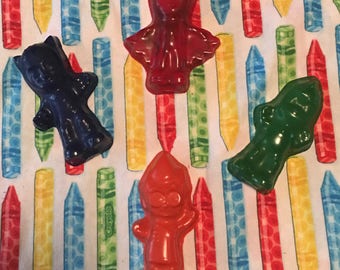 PJ Mask coloring crayons