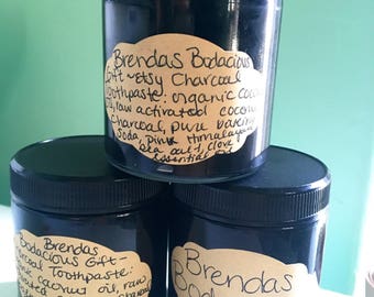 Charcoal Toothpaste - 4 oz
