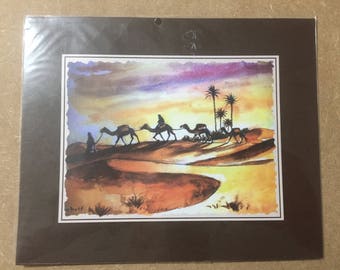 Painting of the Nomadic life