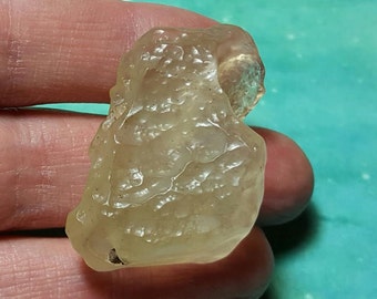 Sale 12.5 Gram LIBYAN DESERT GLASS Natural Libyan Gold Tektite Meteorite Impact Glass From Egypt