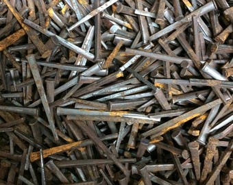 Vintage Square Head Nails - Lot of 200 pcs - FREE SHIPPING!