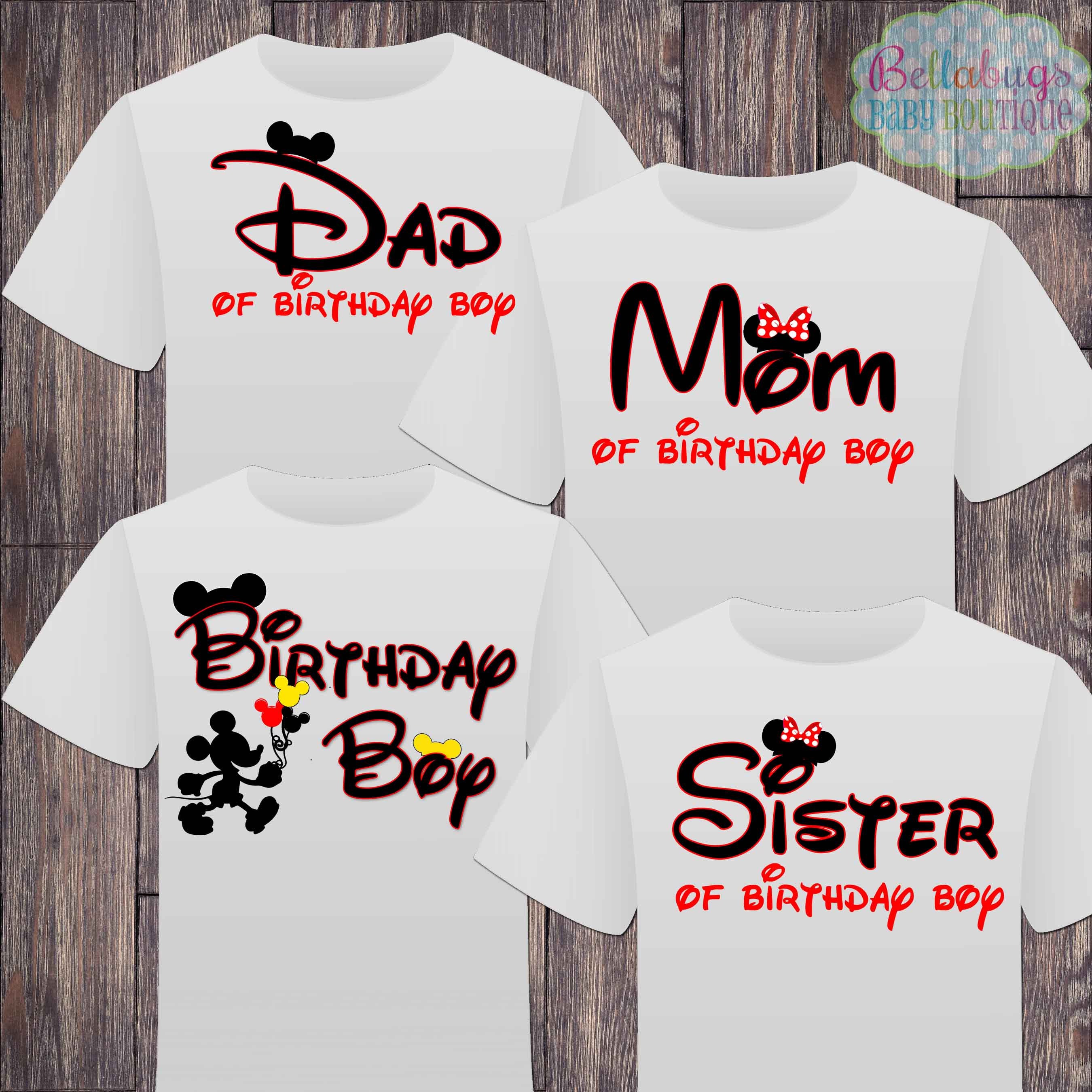 Free Free 325 Disney Family Birthday Shirts Svg SVG PNG EPS DXF File