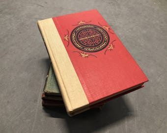 Marco Polo Book Vintage Red Hardcover 1948 Illustrated