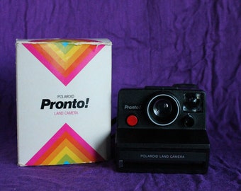 Working Polaroid Pronto! Sx-70 Camera film tested