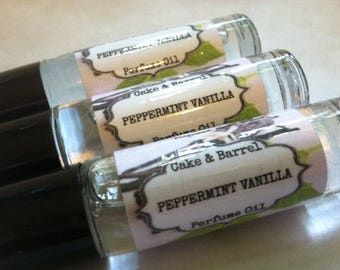 Peppermint Vanilla Roll On Perfume Oil 10ml