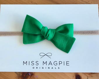 Sloane Headband || Kelly green