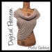 Ribbed Asymmetrical Wrap CROCHET PATTERN Large - Xlarge, Poncho Shawl Crossbody Arrow Fire Games Bolero Hunger Cowl Adult Catching Archer