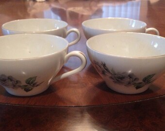 Vintage 60's BLAUKERA BETRICO Tea / Coffee Cups - Set of 4