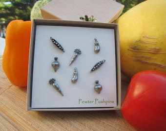 Vegetable Pushpins For Your Corkboard